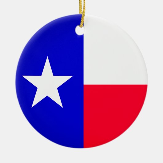 Texas Flag and State Seal Ornament (Voorkant)