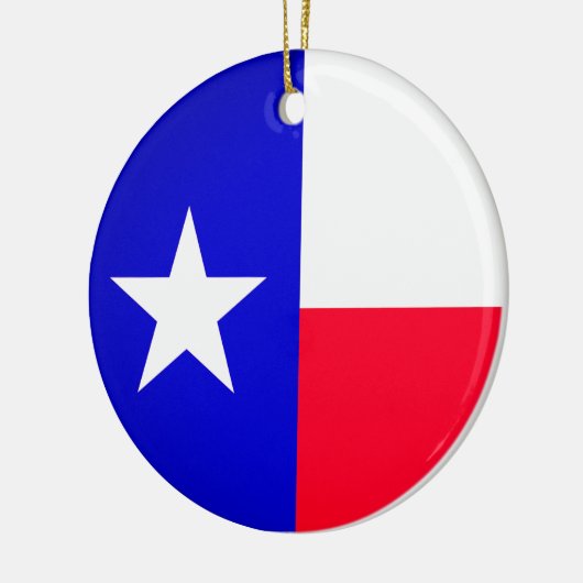 Texas Flag and State Seal Ornament (Links)