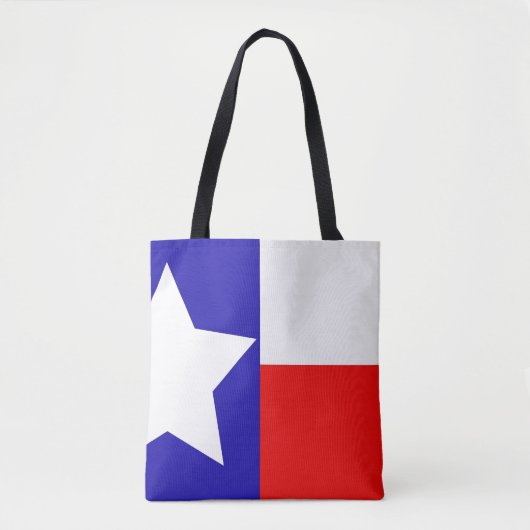 Texas Flag Bag Tote Bag (Voorkant)