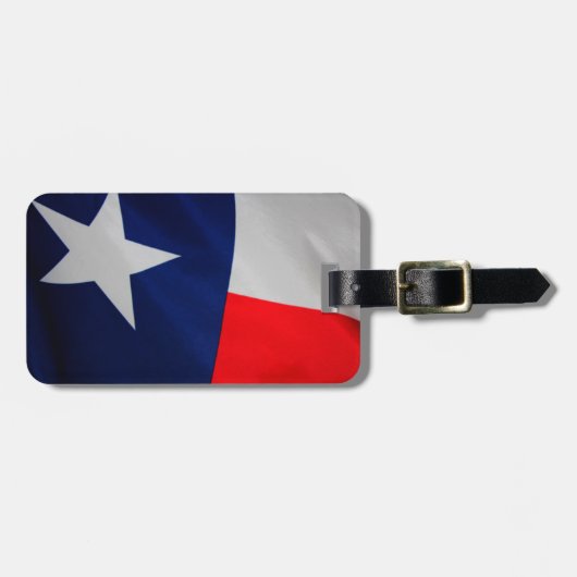 Texas Flag Bagagelabel (Voorkant horizontaal)
