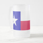 Texas Flag Beer Mok (Voorkant links)