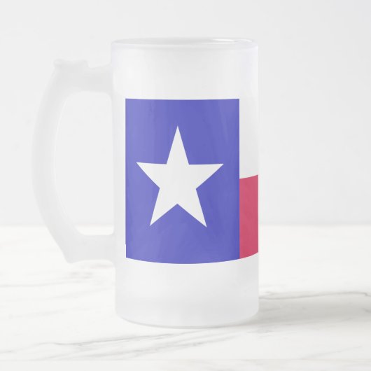 Texas Flag Beer Mok (Links)