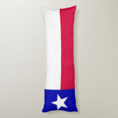 Texas Flag Body Pillow Lichaamskussen (Achterkant (Verticaal))