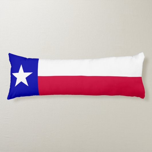 Texas Flag Body Pillow Lichaamskussen (Voorkant)