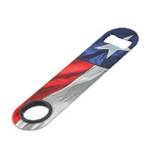 Texas Flag Bottle Open Speed Flessenopener (Achterkant Gekanteld)