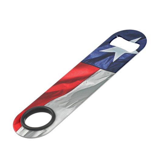 Texas Flag Bottle Open Speed Flessenopener (Achterkant Gekanteld)