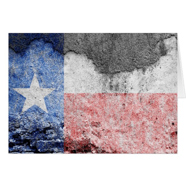 texas flag brick wall (Voorkant Horizontaal)