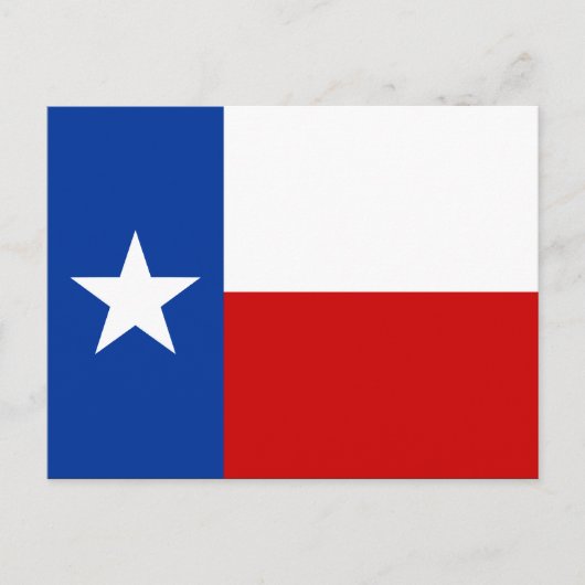 texas flag briefkaart (Voorkant)