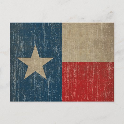 Texas Flag Briefkaart (Voorkant)