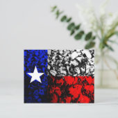 Texas Flag Briefkaart (Staand voorkant)