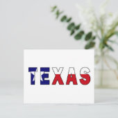 Texas Flag Briefkaart (Staand voorkant)