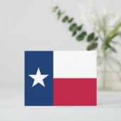 Texas Flag Briefkaart (Staand voorkant)
