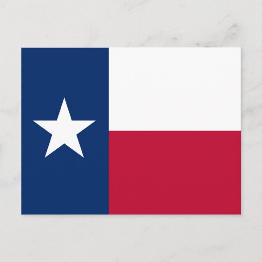 Texas Flag Briefkaart (Voorkant)
