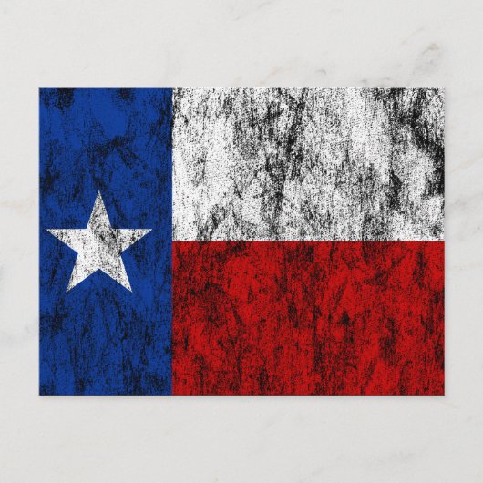 texas flag briefkaart (Voorkant)