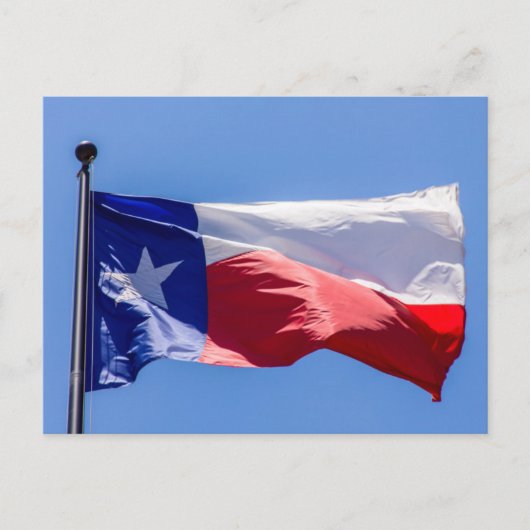 Texas Flag Briefkaart (Voorkant)