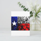Texas Flag Briefkaart (Staand voorkant)