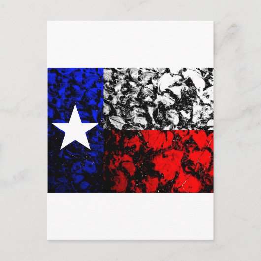 Texas Flag Briefkaart (Voorkant)