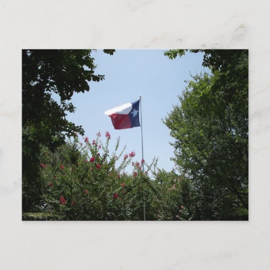 Texas Flag Briefkaart (Voorkant)