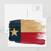 Texas Flag Briefkaarten (Voorkant / Achterkant)