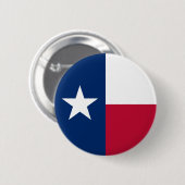 Texas Flag Button (Voorkant /achterkant)