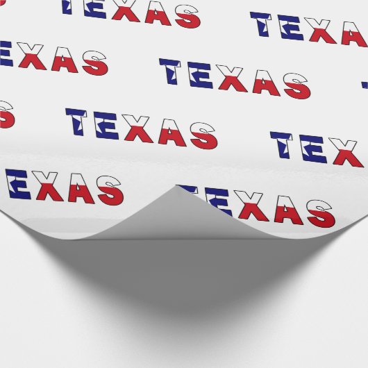 Texas Flag Cadeaupapier (Hoek)