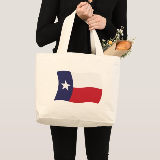 Texas Flag Canvas tas (Voorkant (product))