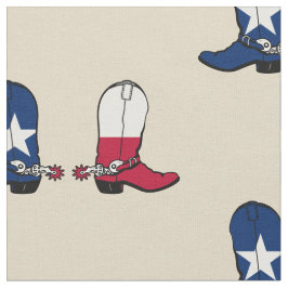 Texas Flag Cowboy Boots 2 Elke kleurenachtergrond Stof