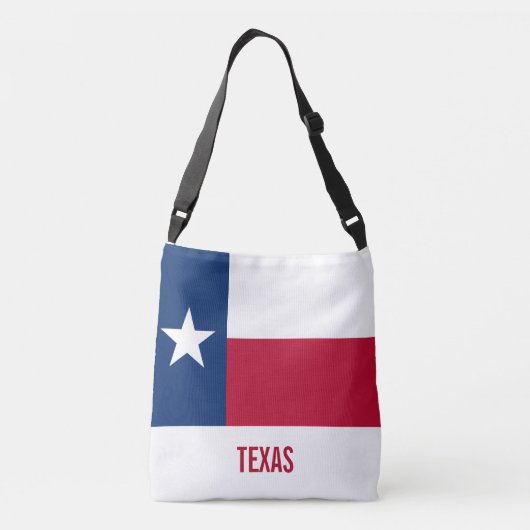 Texas Flag Crossbody Tas (Achterkant)