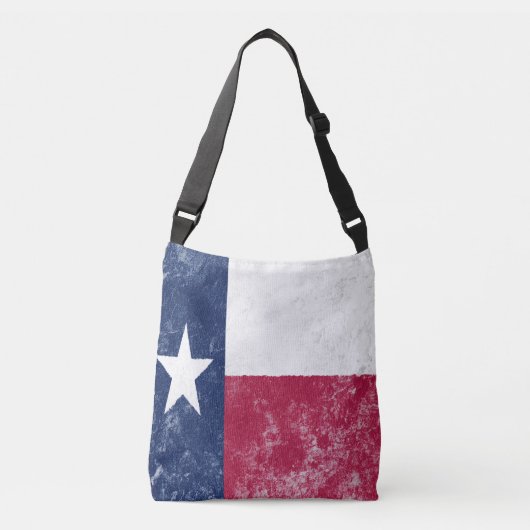  Texas Flag Crossbody Tas (Voorkant)