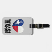 Texas Flag Cutout Bagagelabel (Voorkant horizontaal)