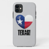 Texas Flag Cutout Case-Mate iPhone Case (Achterkant)