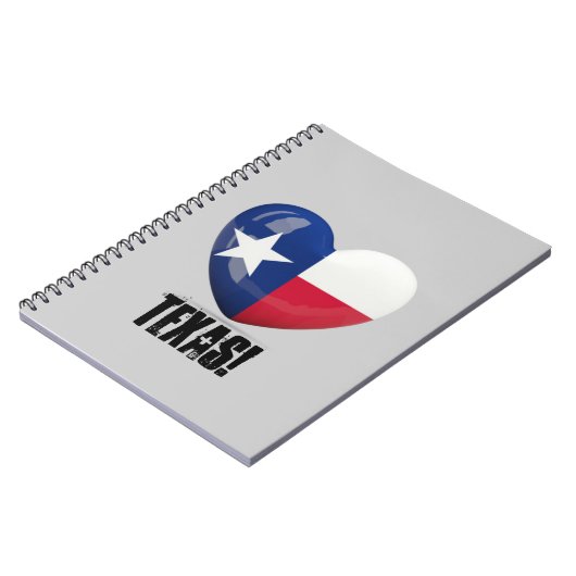 Texas Flag Cutout Notitieboek (Linkerzijde)