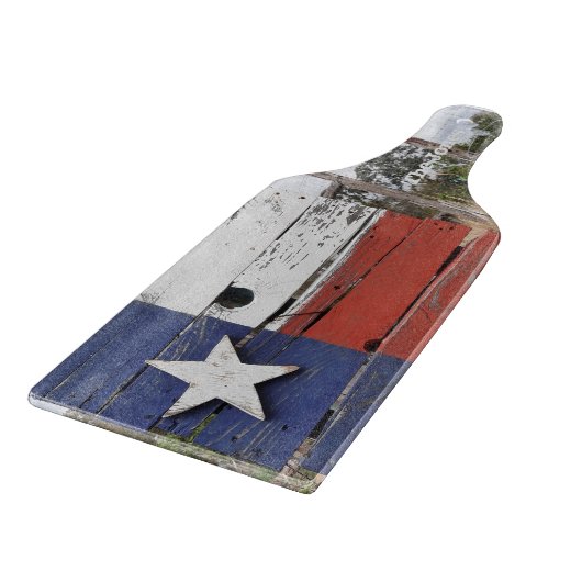 Texas Flag Cutting and Serving Board Snijplank (Hoek)