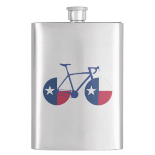 Texas Flag Cycling Flacon