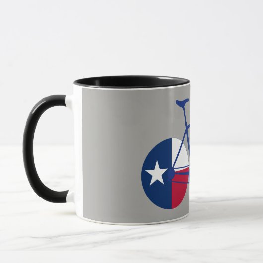 Texas Flag Cycling Mok (Links)