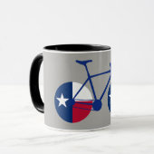 Texas Flag Cycling Mok (Voorkant links)