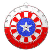 Texas flag dartboard dartbord (Voorkant)