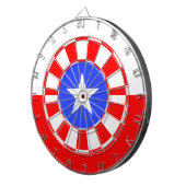 Texas flag dartboard dartbord (Voorkant Rechts)