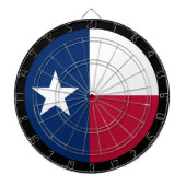 Texas Flag Dartboard & Texas game board / USA Dartbord (Voorkant)