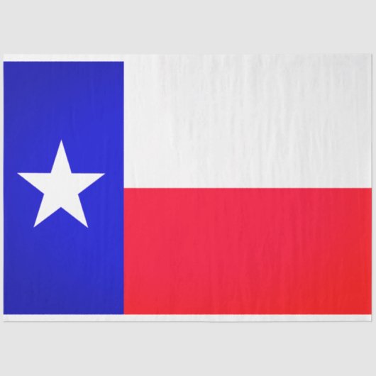 Texas Flag Decoupage Tissue Paper Tissuepapier (Voorkant)
