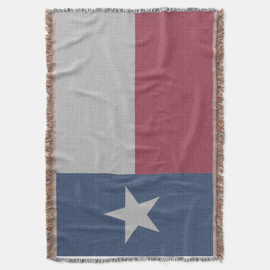 Texas Flag Deken (Voorkant Verticaal)