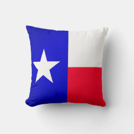 Texas Flag en Bluebonnets Kussen