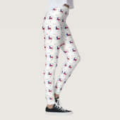 Texas Flag en Map Leggings (Rechts)
