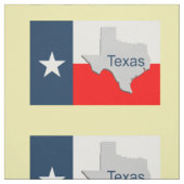 Texas Flag Fabric Stof (Swatch)