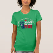 TEXAS FLAG Friendship Unisex T-shirt (Voorkant)