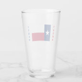 TEXAS FLAG GLAS (Achterkant)