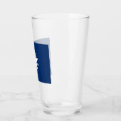 Texas Flag Glass Cup Glas (Links)