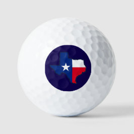 Texas Flag Golf Balls Golfballen