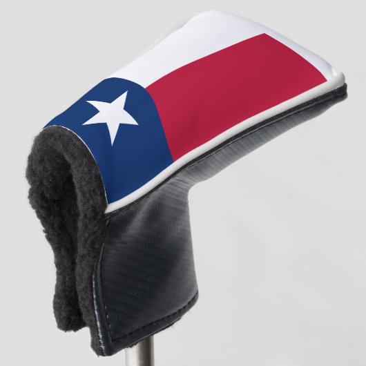 TEXAS FLAG GOLFHEADCOVER (3/4 voorkant)