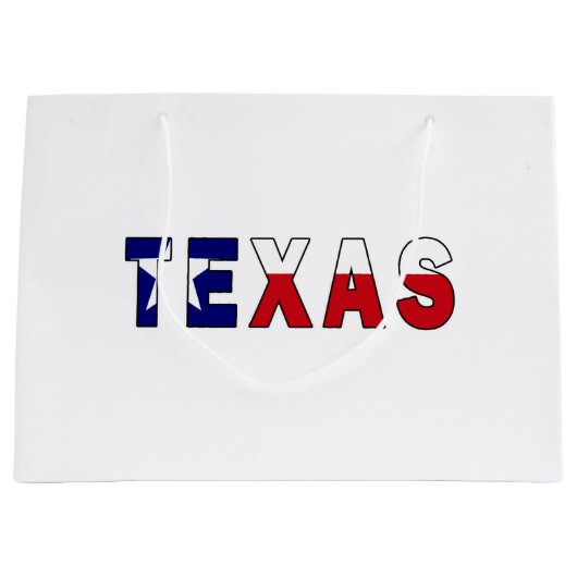 Texas Flag Groot Cadeauzakje (Voorkant)